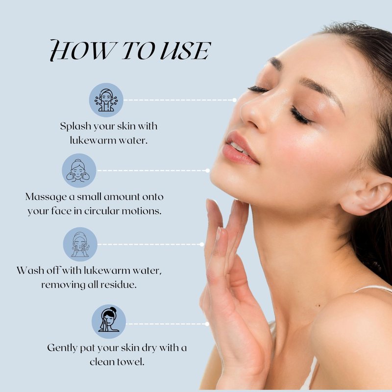 Ayur-Medic Vacha Facial Cleanser – Rich Cleansing Milk for Dry, Sensitive Skin, Gently Removes Makeup, Dirt, Oil, and Impurities. Hydrates, Soothes, and Nourishes for Smooth, Radiant Skin, 8 oz
