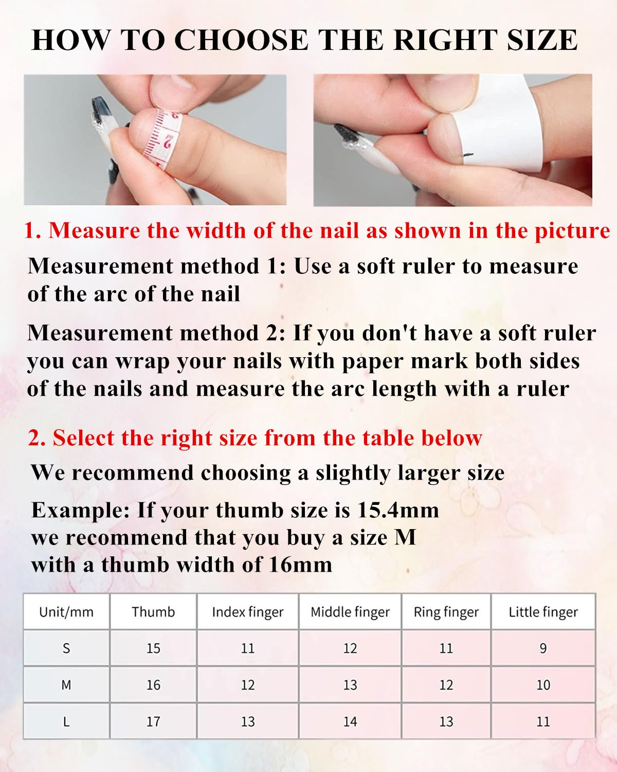 CAMILCY Press on Nails Handmade Nails Luxury Reusable Fake Nails For Girls long Almond Armor Tip Golden Pink Diamonds HandPainted Salon Loveful Design Acrylic GelUV Finished 3D Nails 10PCS (A003, M)