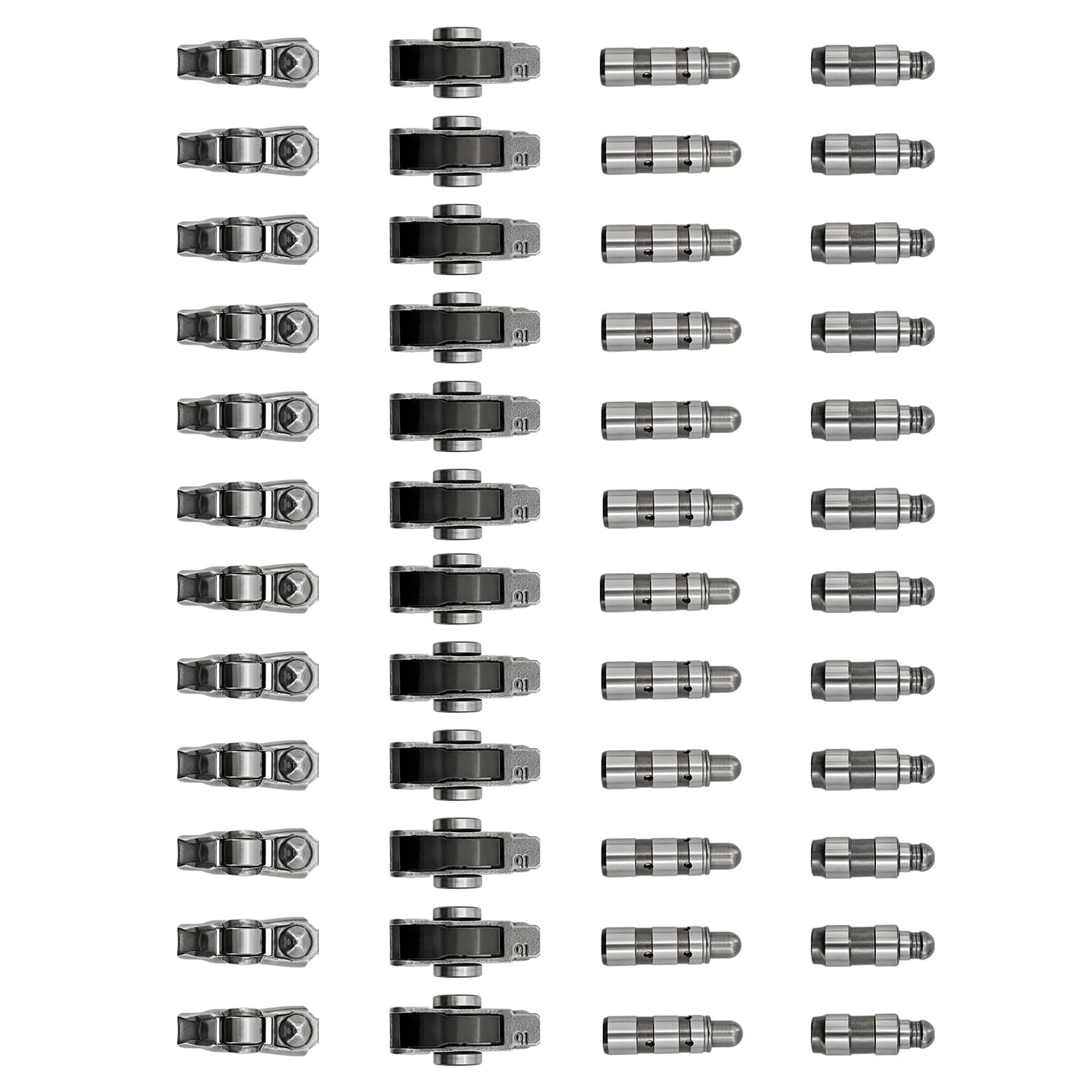 Raodelupe 24Pcs 3.6L Intake & Exhaust Lifters Rocker Arms for Dodge Durango For Jeep Grand Cherokee Wrangler For Chrysler Pacifica Voyager For Ram 1500 3.6L 2016-2024 5047896AD 68245463AA 5047979AA