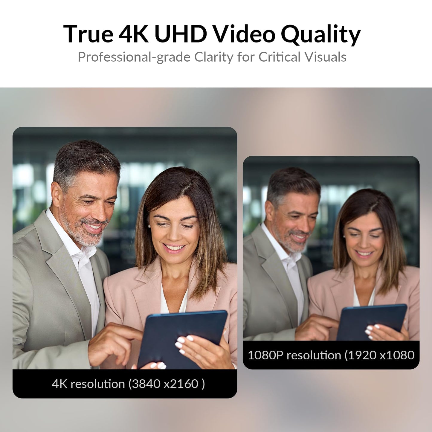 4K Conference Room Camera System, AI Auto-Tracking PTZ Camera 15x Zoom(3x Optical) with Bluetooth Speakerphone Set, 120° Wide-Angle, 16-Foot Mic Pickup, for Zoom YouTube Teams OBS and More