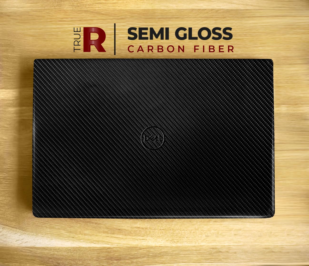 VViViD Black True R Carbon Fiber Vinyl Wrap Roll with Air Release Technology (21ft by 5ft)