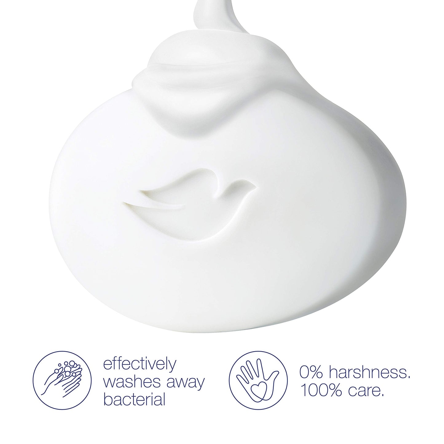 Dove Beauty Bar More Moisturizing than Bar Soap White Effectively Washes Away Bacteria, Nourishes Your Skin 3.75 oz, 10 Bars