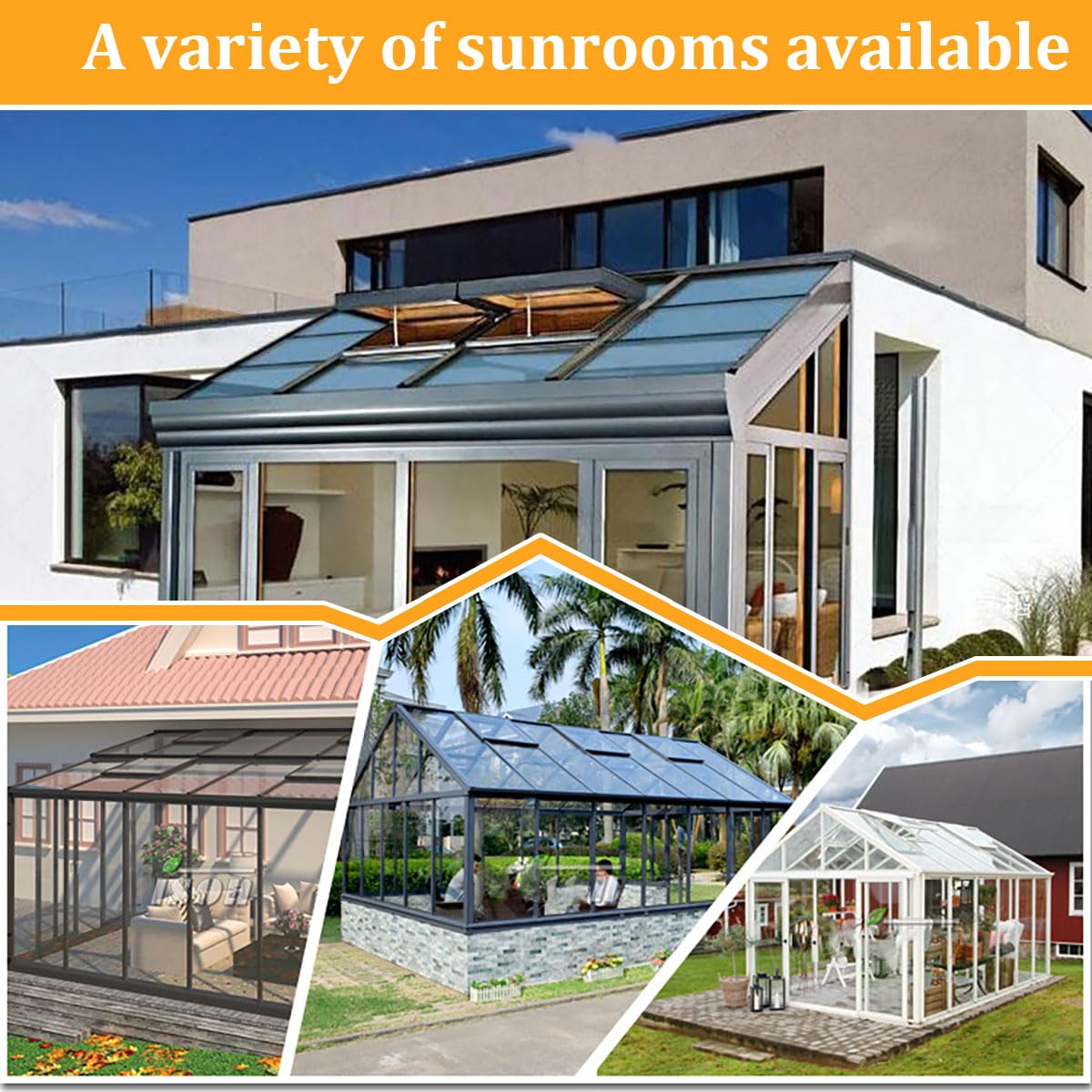 Skylight Roof Window for Home, Ventilated Roof Skylight for Flat Roof with Double Tempered Glass & Aluminum Alloy Frame, Skylights for Attic, Kitchen, Bathroom, Corridor, Bedroom, Sunroom (23.6in)