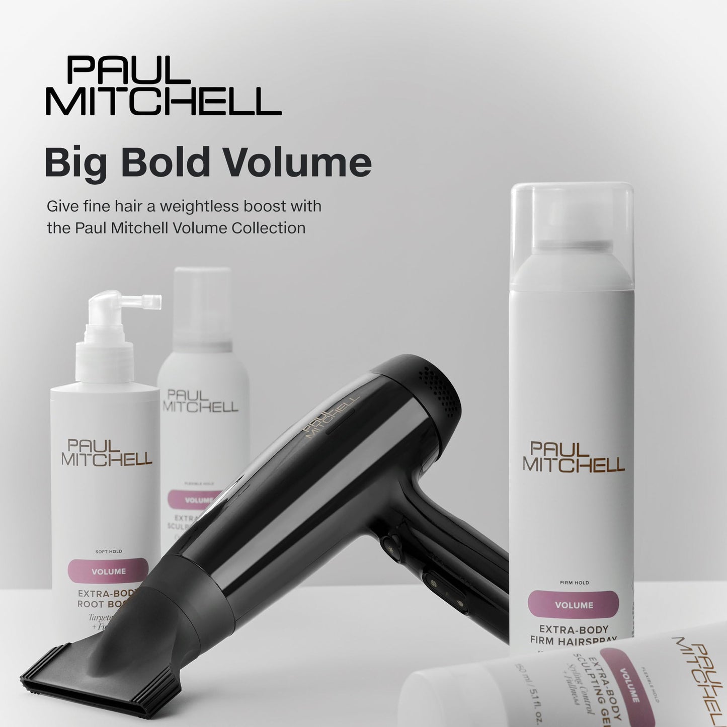 Paul Mitchell Extra-Body Sculpting Gel, Adds Fullness + Styling Control, For Fine Hair, 5.1 fl. oz