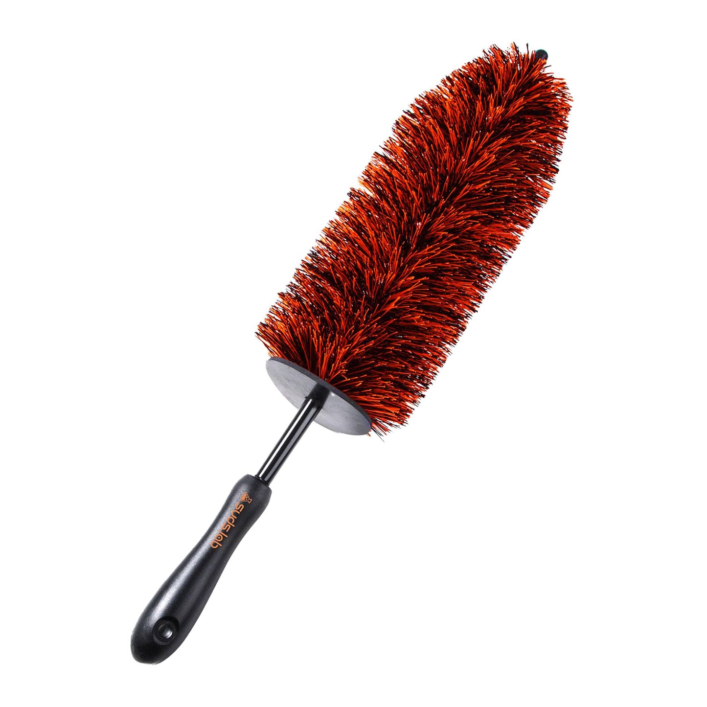 Suds Lab WB Premium Detailing Wheel Brush for All Vehicle Types – 17.7" Ultra-Soft and Scratch-Free Reusable Rim, Wheel, and Tire Brush for Deep Cleaning