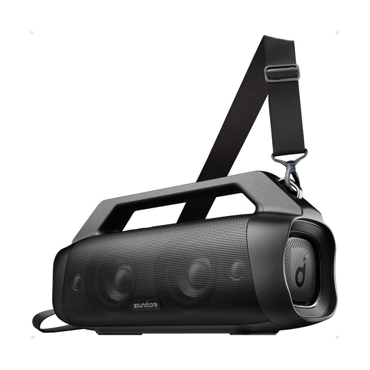Soundcore Anker Motion Boom Plus IP67 Outdoor Speaker with 80W Stereo Sound, Black