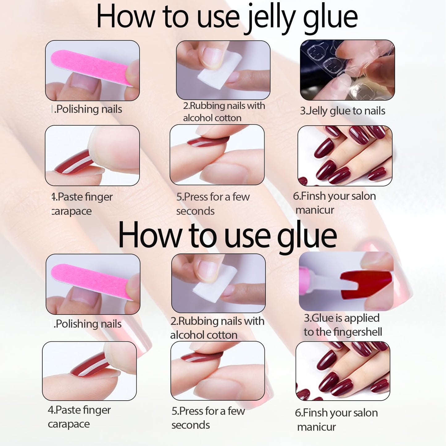 Christmas Press On Nails - Almond Shaped Press On Nails Medium Fake Nails With Snowman Snowflake Socks Heart Designs Acrylic Artificial Glue On False Nail Press Ons Stick On Nails For Women