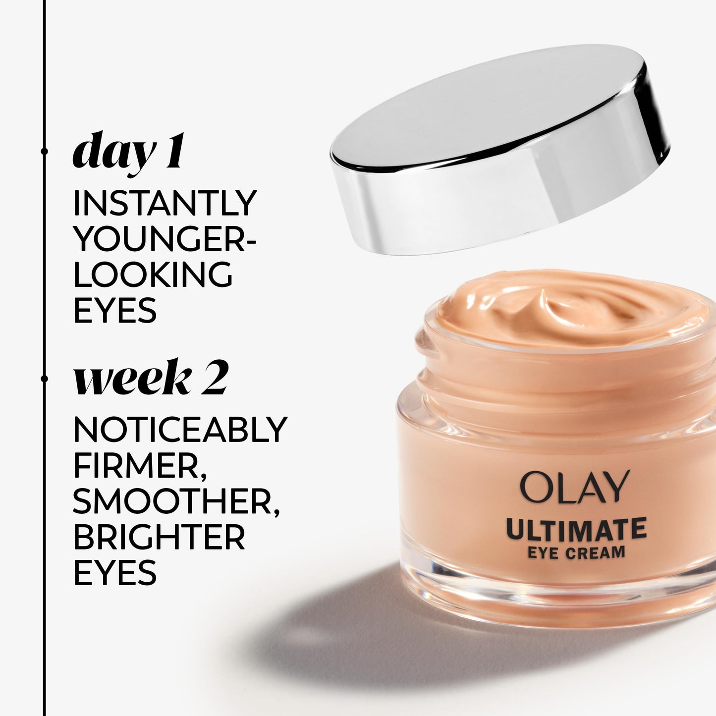 Olay Eyes Ultimate Eye Cream for Dark Circles,Wrinkles and Puffiness,13 ml (0.4 fl. oz.),(Pack of 2)