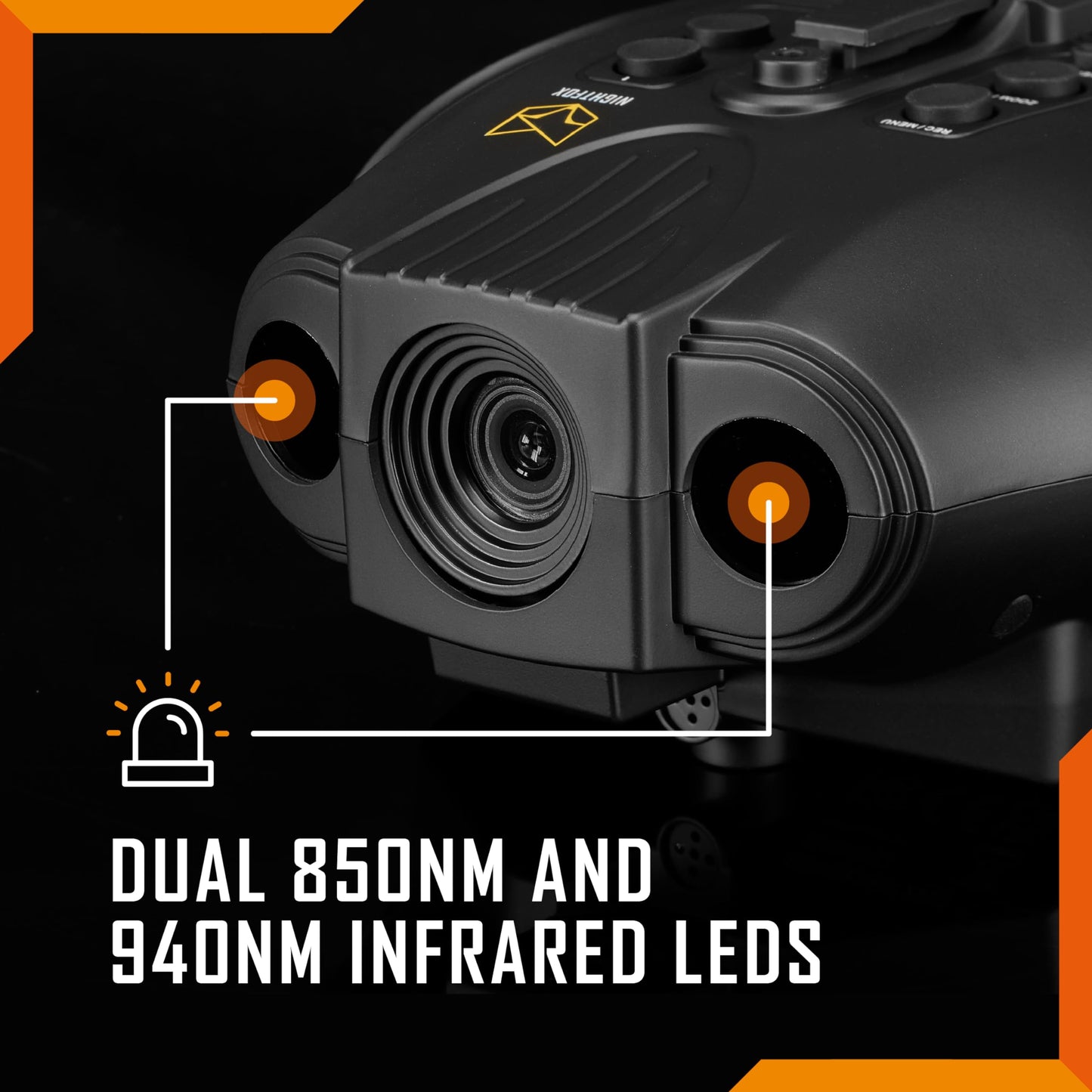 Night Vision Goggles - Nightfox Swift 2 Pro NVG Goggles, Head or Helmet Mounted, Wide FOV, 1x Magnification NVGs, 1080p Video Recording, Stealth Infrared 940nm IR, Tactical Digital NODs for Airsoft