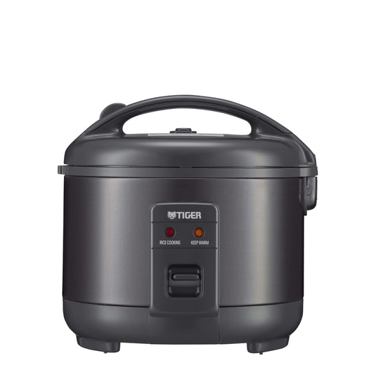 Tiger JNP-S55U-KY 3 Cup Capacity White Rice Cooker with Non-Stick Inner Pot, Retractable Power Cord, and Keep Warm up to 12 hours (Obsidian Black)