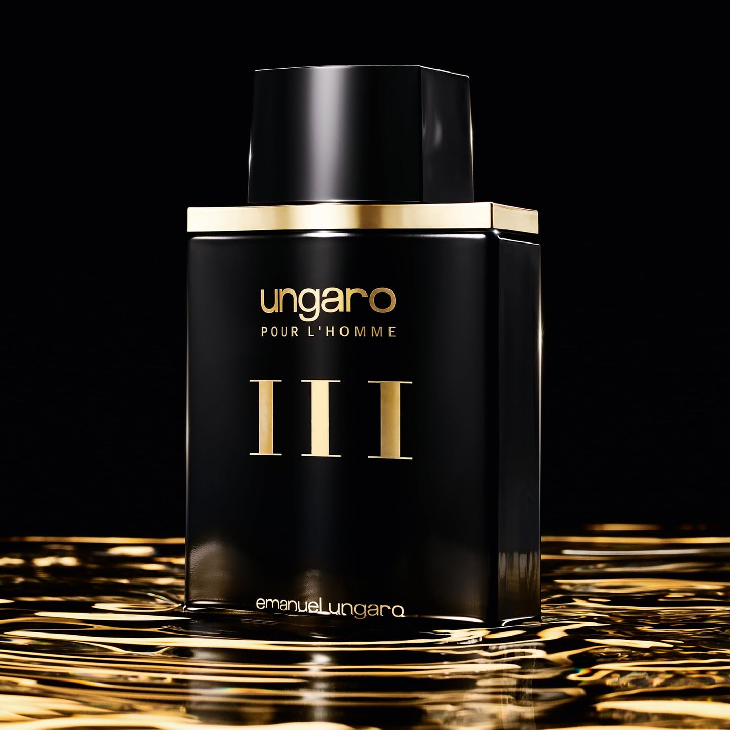 Emanuel Ungaro Pour L'Homme III Eau De Toilette Cologne Spray for Men, 3.4 Fl Oz