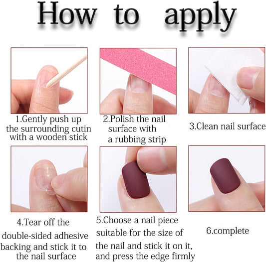 Summer Press on Nails Medium Almond Fake Nails with Starfish Designs False Nails Glossy French Tips Glue on Nail Full Cover Reusable Artificial Acrylic Stick on Nail for Women Manicure 24pcs