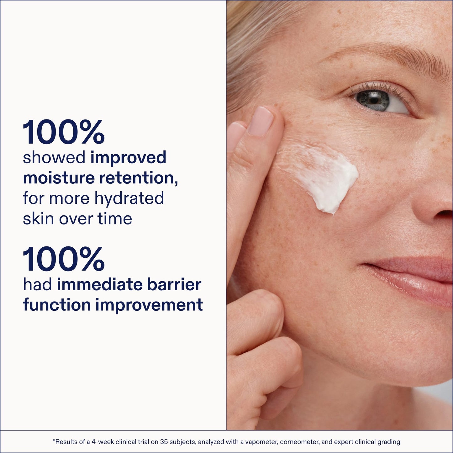 Skinfix Triple Lipid-Peptide Cream Mini - 0.5 oz - Rich Face Moisturizer with Hyaluronic Acid - Hydrates & Restores Dry, Sensitive Skin - Non-Comedogenic, Fragrance Free, Vegan, Cruelty Free