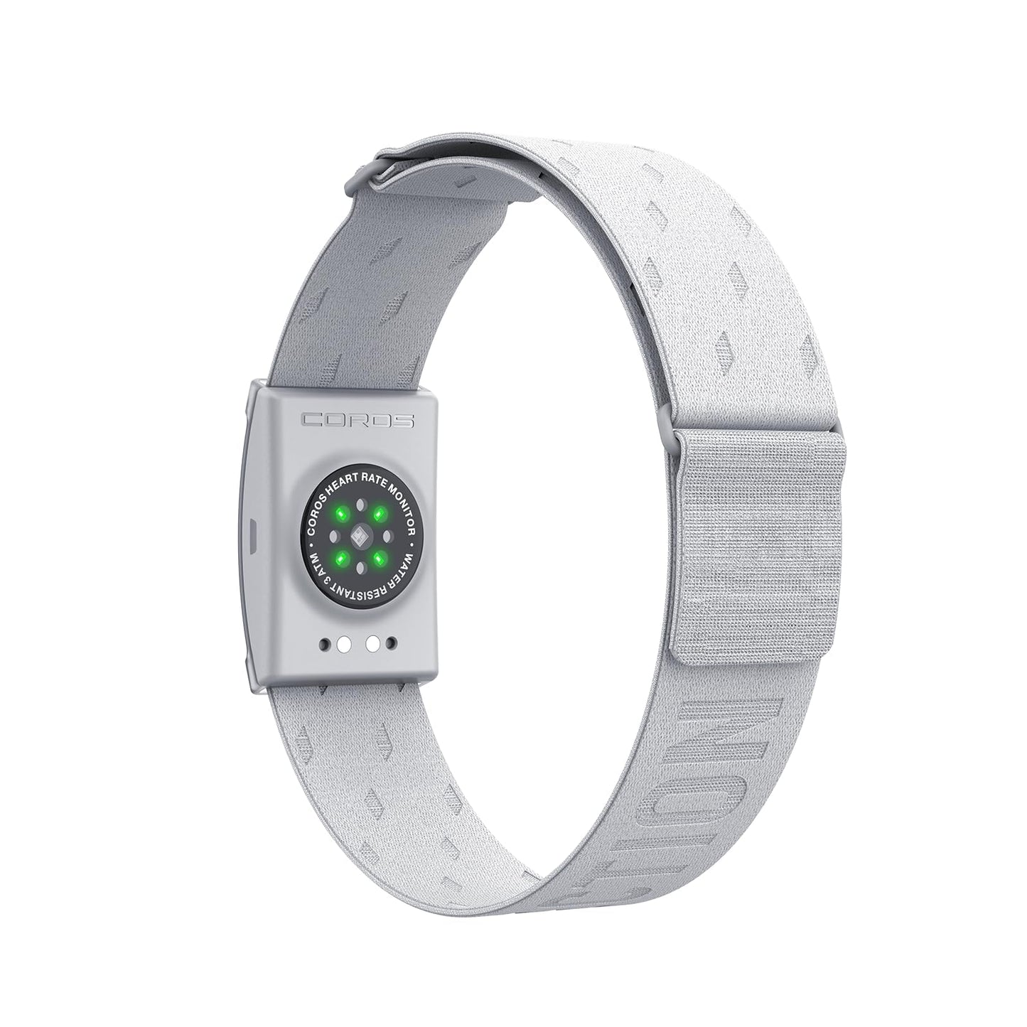 COROS Heart Rate Monitor, Comfort, Easy to wear, Auto-wear Detection, Advanced Sensor, Precise Data, Bluetooth, 38 Hours Battery Life, Connects up to 3 Devices at Once (Gray, Large)