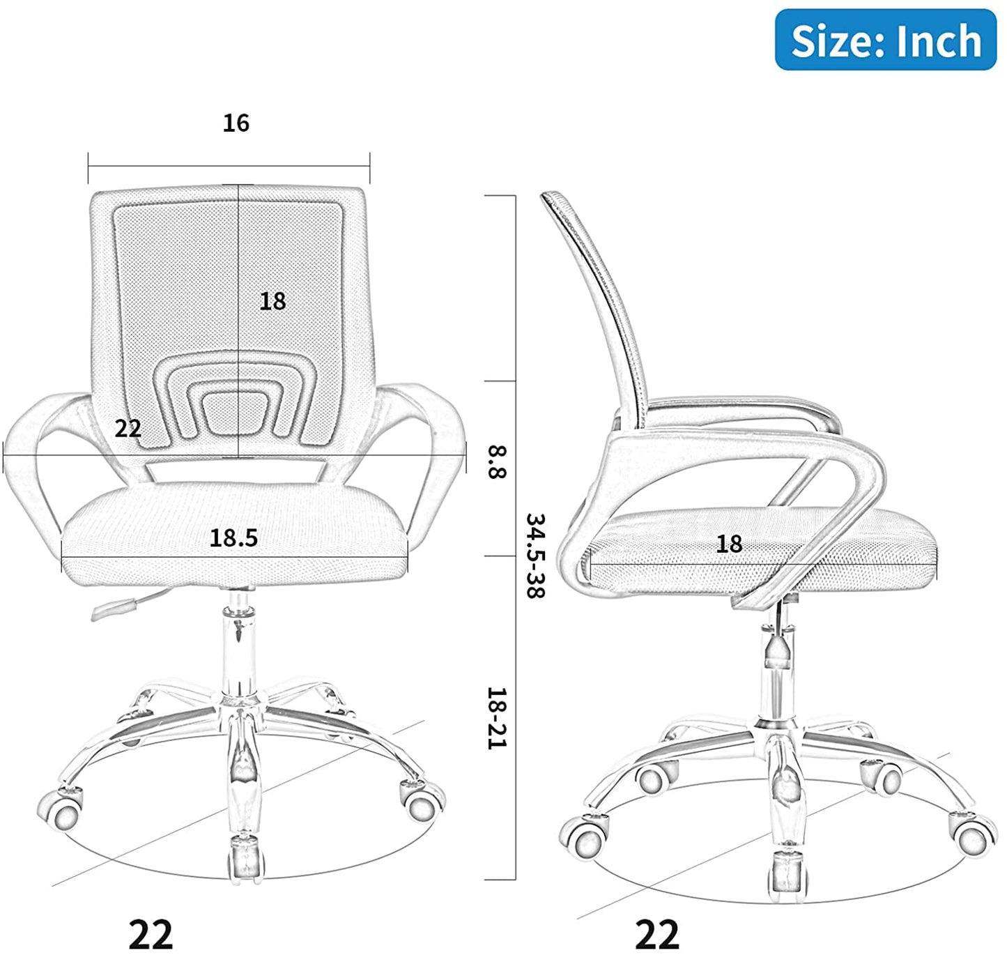 Bonzy Home 14ft Conference Tables Chair Set, 165"x47"x30" Table & 16pcs Chairs, Office Computer Desk and Chair Set for Meeting Room Study Printer Table Seminar Office Furniture Set for 16 People