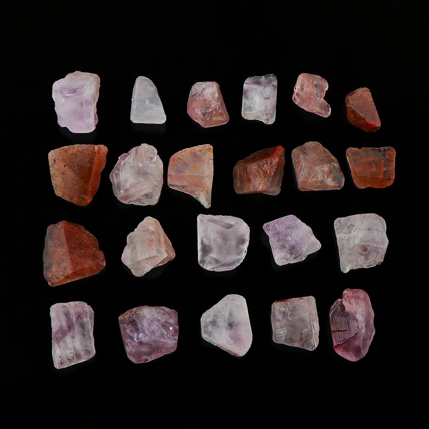 CRYSTALIS 100cts Natural Super-7 Amethyst with Cacoxenite Raw Crystals, Loose Gemstone Wholesale Bulk Rough Jewelry Making Supply, Wire Wrapping, DIY, Cabbing, Tumbling, Collectible Gemstones