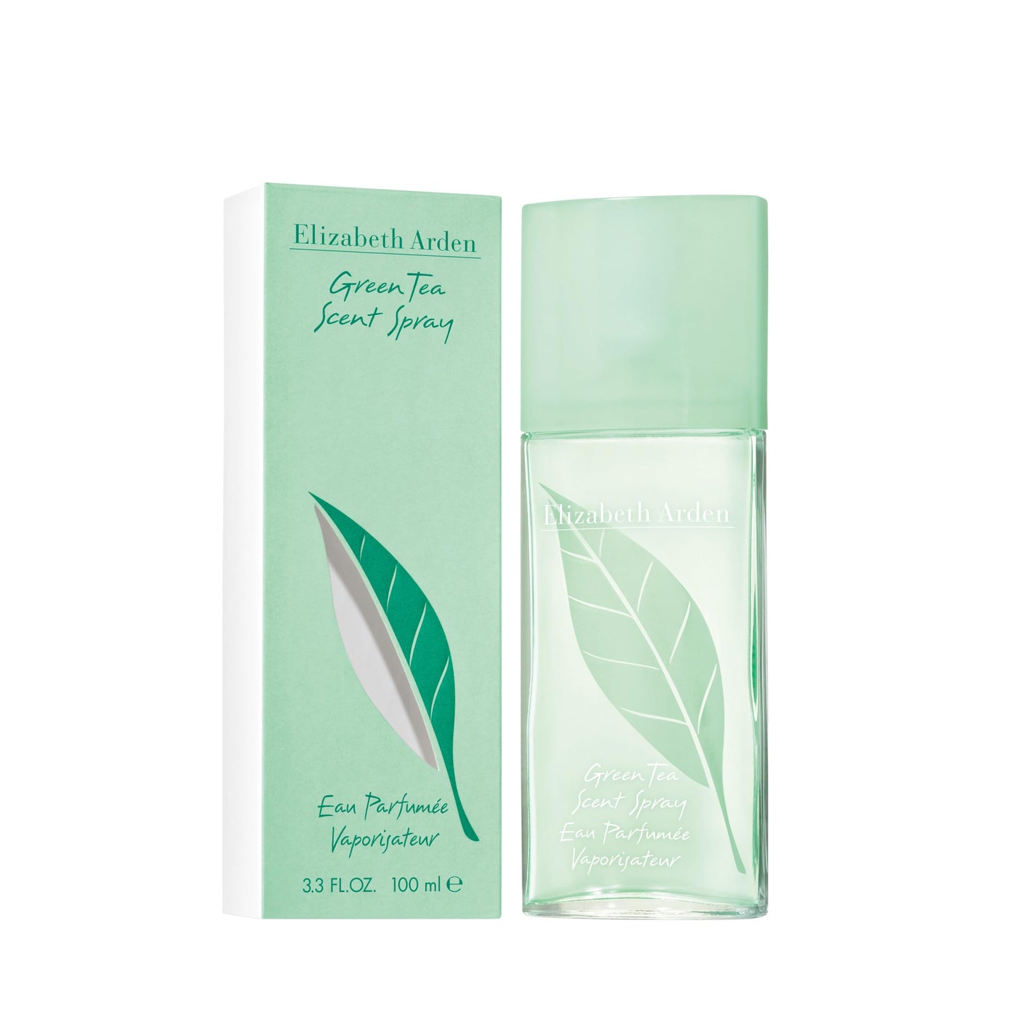 Elizabeth Arden Green Tea Women's Perfume Fragrance, Fresh & Floral Parfum with Notes of Bergamot, Tea and Oakmoss, Eau de Toilette, 3.3 Oz