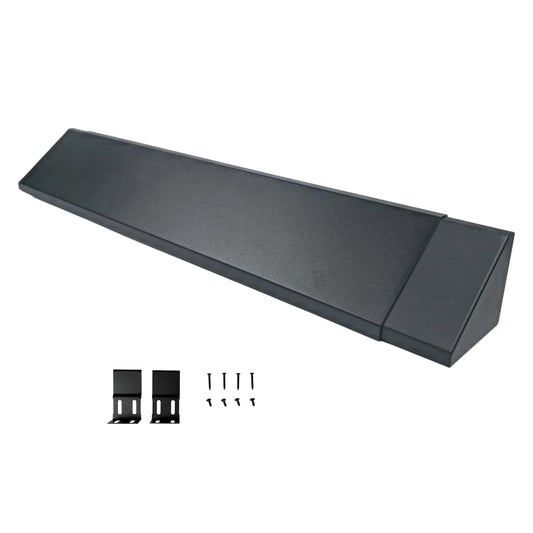 Americangaslogs Black Adjustable Fireplace Hood for 28 to 48" Harmony Burners Fireplace Hood Heat Shield （Patent Applied）