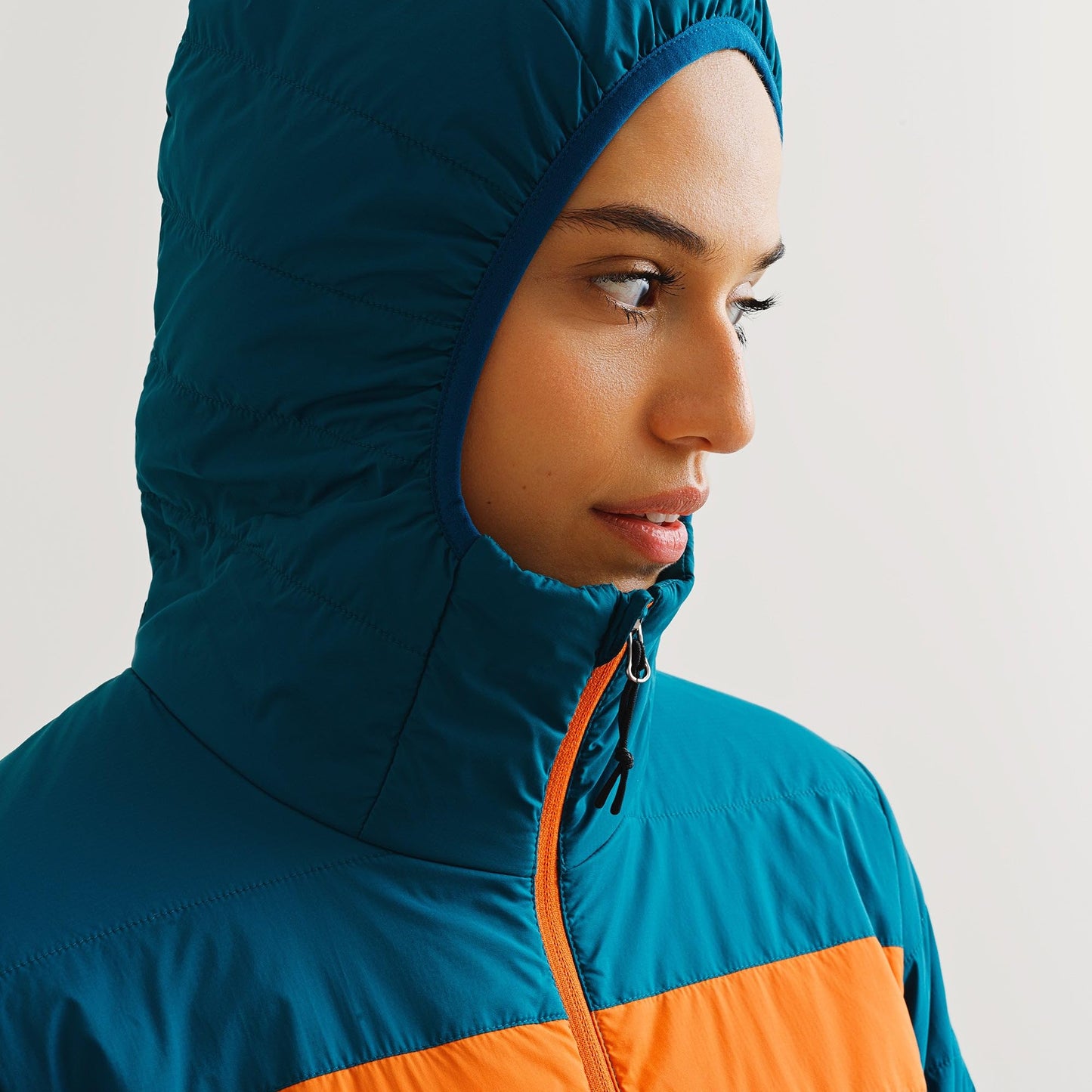 IBEX Merino Wool Aire Women's Puffer Jacket | Insulated, Breathable & Lightweight Hooded Jacket | Hoodies Ideal for Hiking, Running, Camping & Travel Large Black