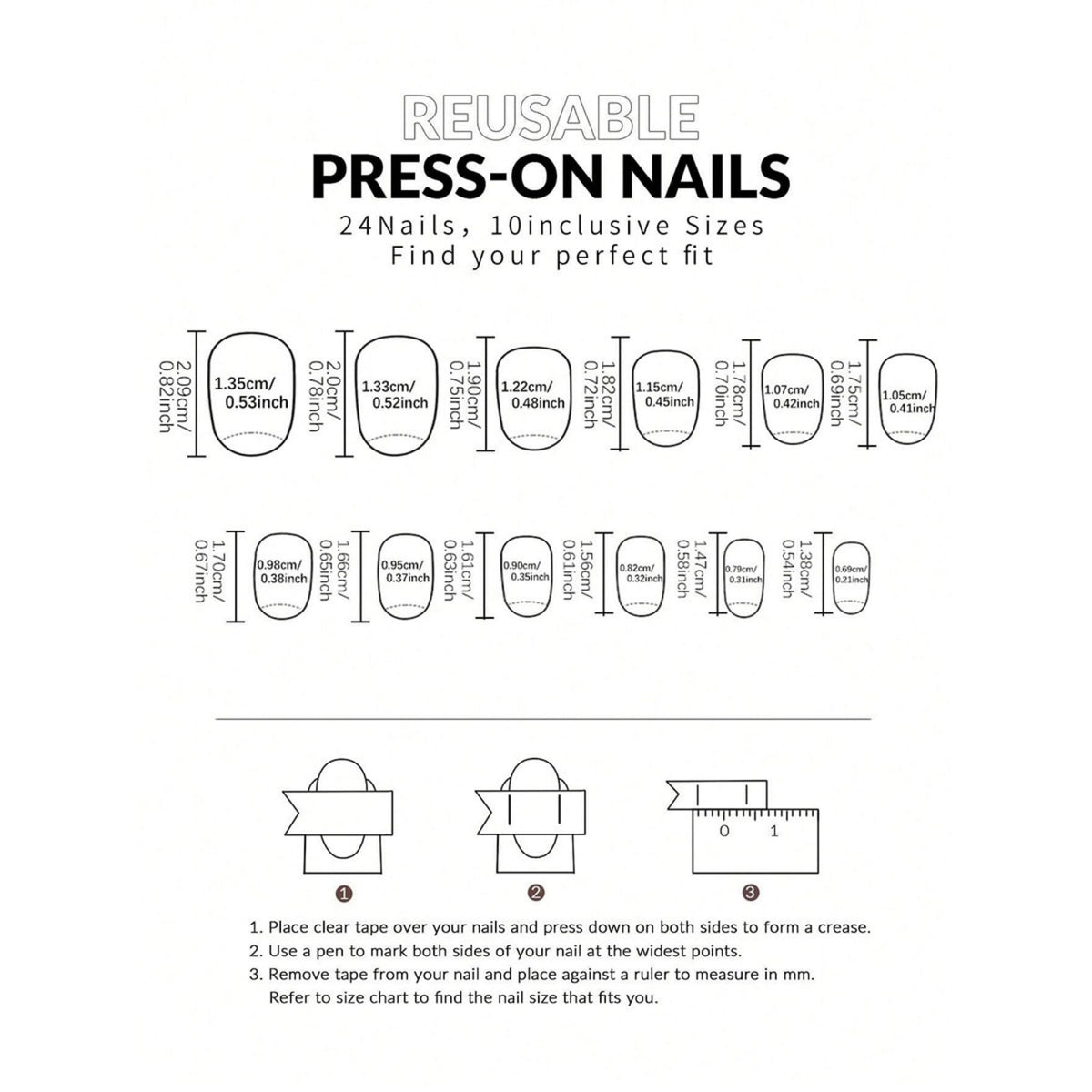 Short Press on Nails Oval Fake Nails Blue Artificial Nail Tortoise Shell Designs Stick on Nail with Leopard Pattern for Women 24pcs