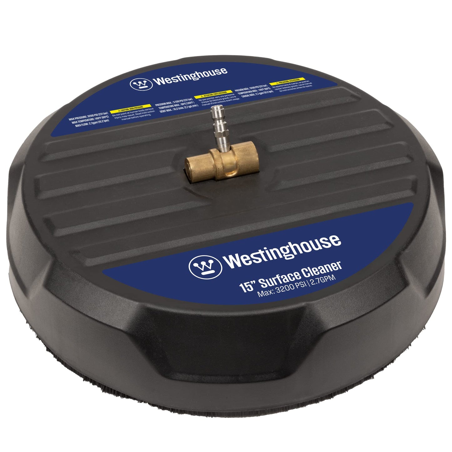 Westinghouse ePX3100v Electric Pressure Washer, 2100 Max PSI 1.76 Max GPM, Built-in Carry Handle & Universal 15” Pressure Washer Surface Cleaner Attachment