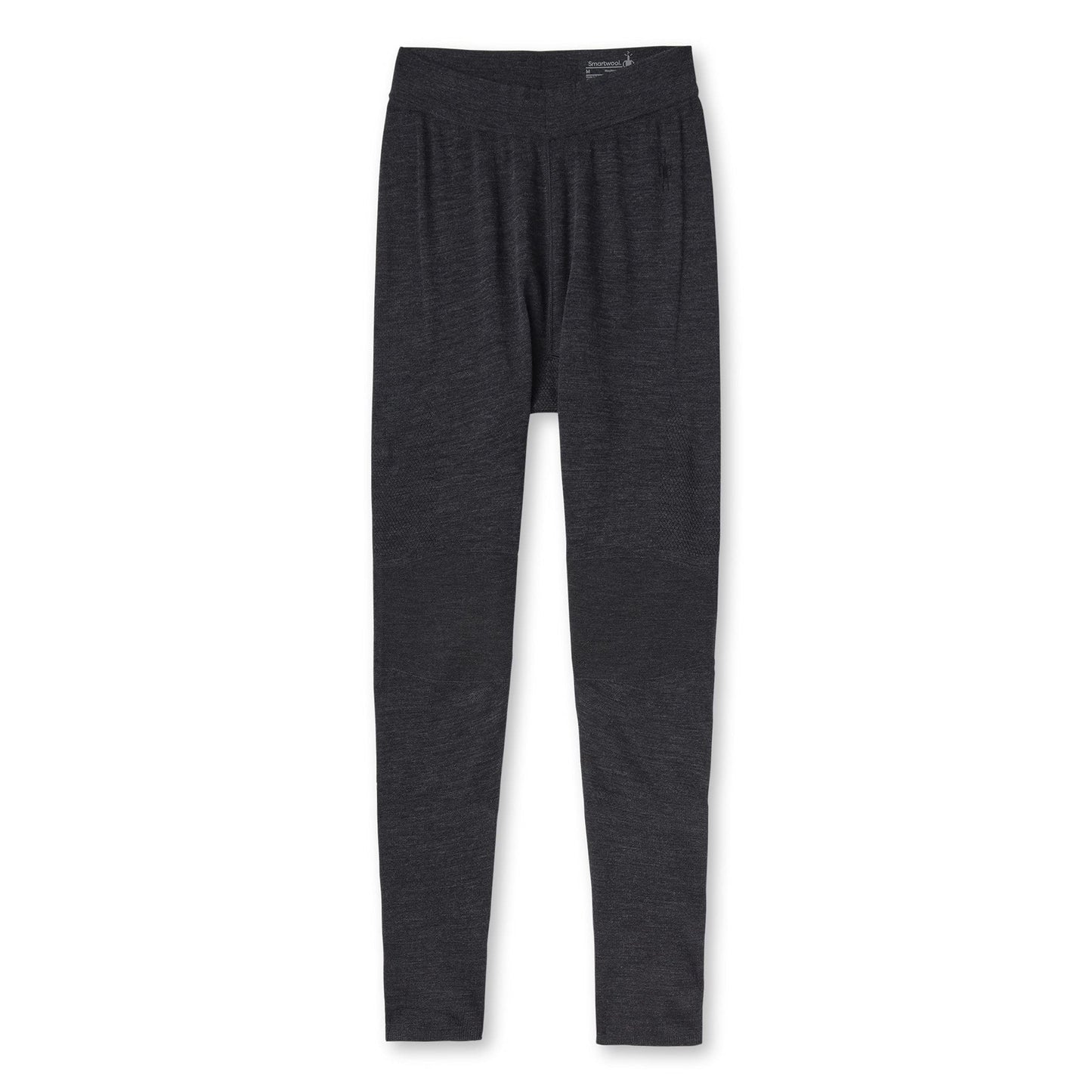 SmartWool Men's Intraknit Thermal Merino Base Layer Bottom - Charcoal Heather-Black - Large