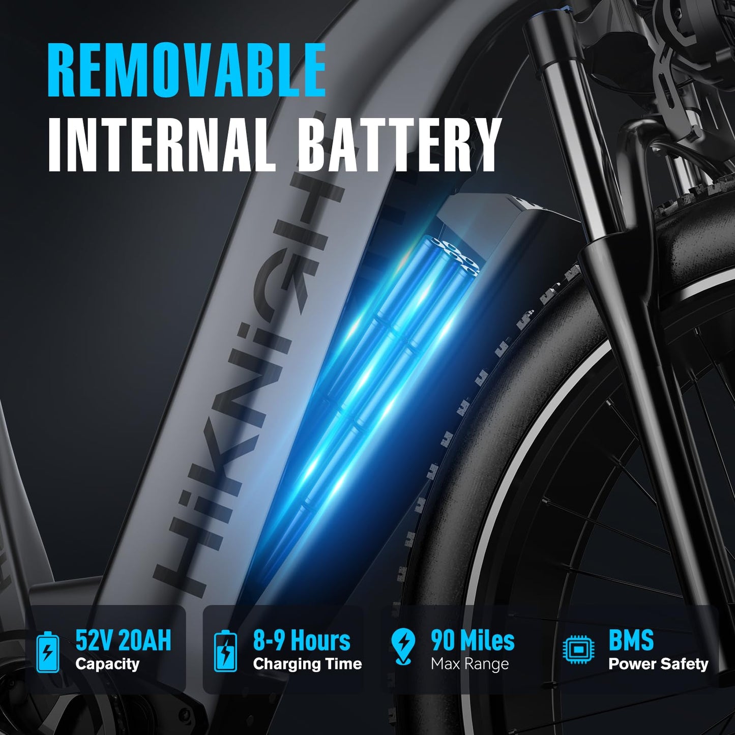 Dual Motor Electric Bike for Adults, 1600W/3000W Peak 52V 20AH Battery E Bike 26" x 4.0" Fat Tire Electric Mountain Bike Step-Thru Electric Bicycle for Women/Men, Up to 38MPH, Dual Hydraulic Brake