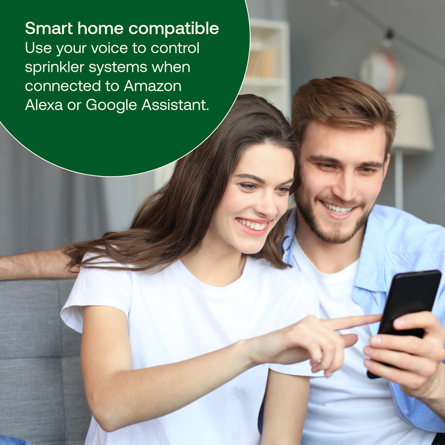 Rain Bird TRU8IW Timer and Smart WiFi Module Bundle, Program-Based Indoor Irrigation Sprinkler Controller/Timer, 8-Zone/Station