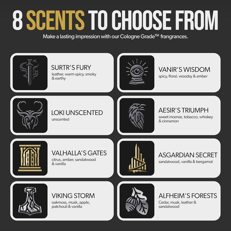 The Beard Struggle Tonic + Elixir Beard Oil Bundle - Silver Collection - Grooming Beard Oil - Softens, Moisturizers, and Strengthens Beard Growth - Pack of 2, Viking Storm