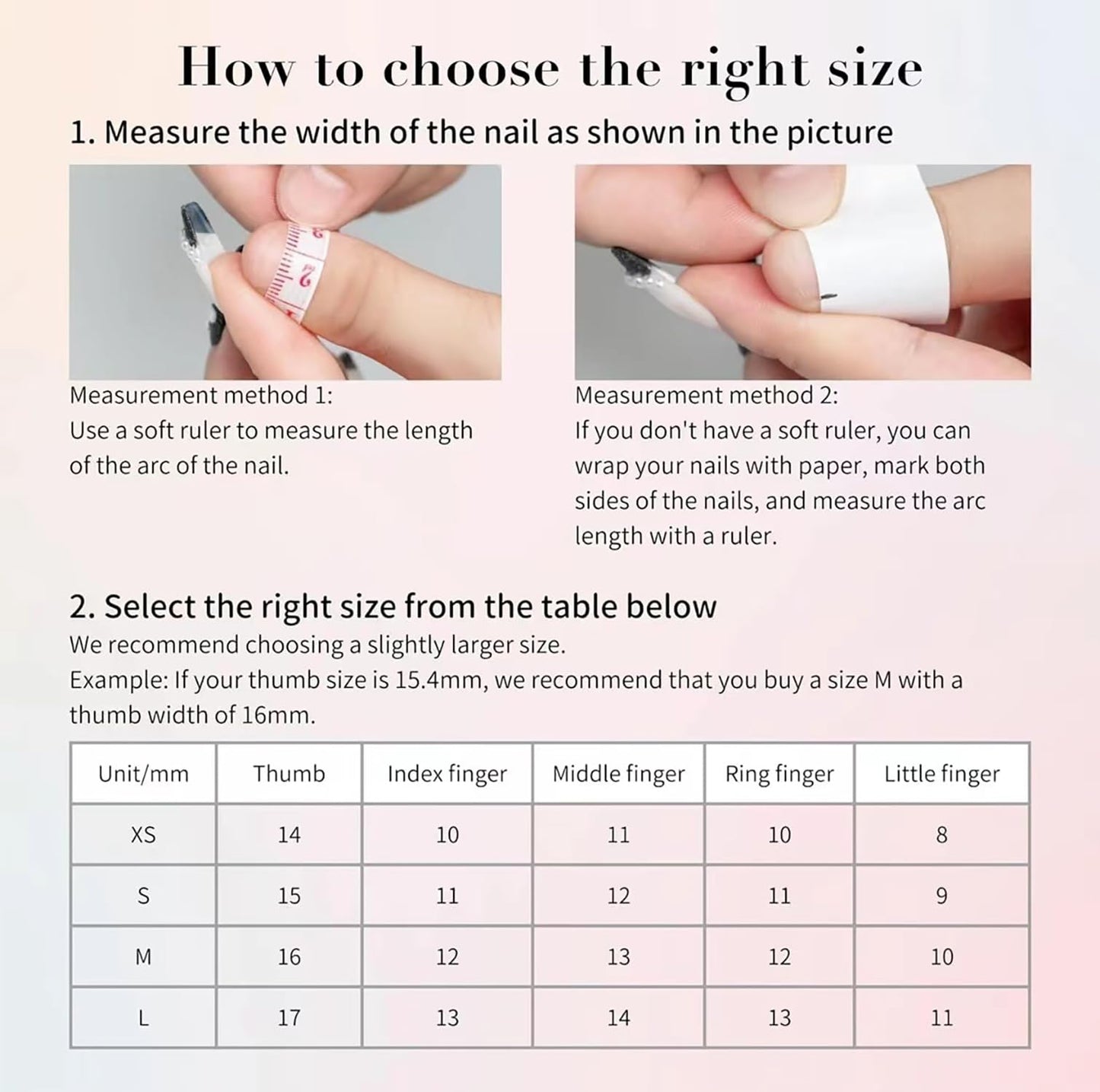 Luxury Press on Nails Long Stiletto Handmade 3D Unique Reusable ABS Material Fake Nails French Tip False Nails with Designs Rhinestones Floral Art Petal Glossy Glue on Nails Thick Acrylic Nails(M)