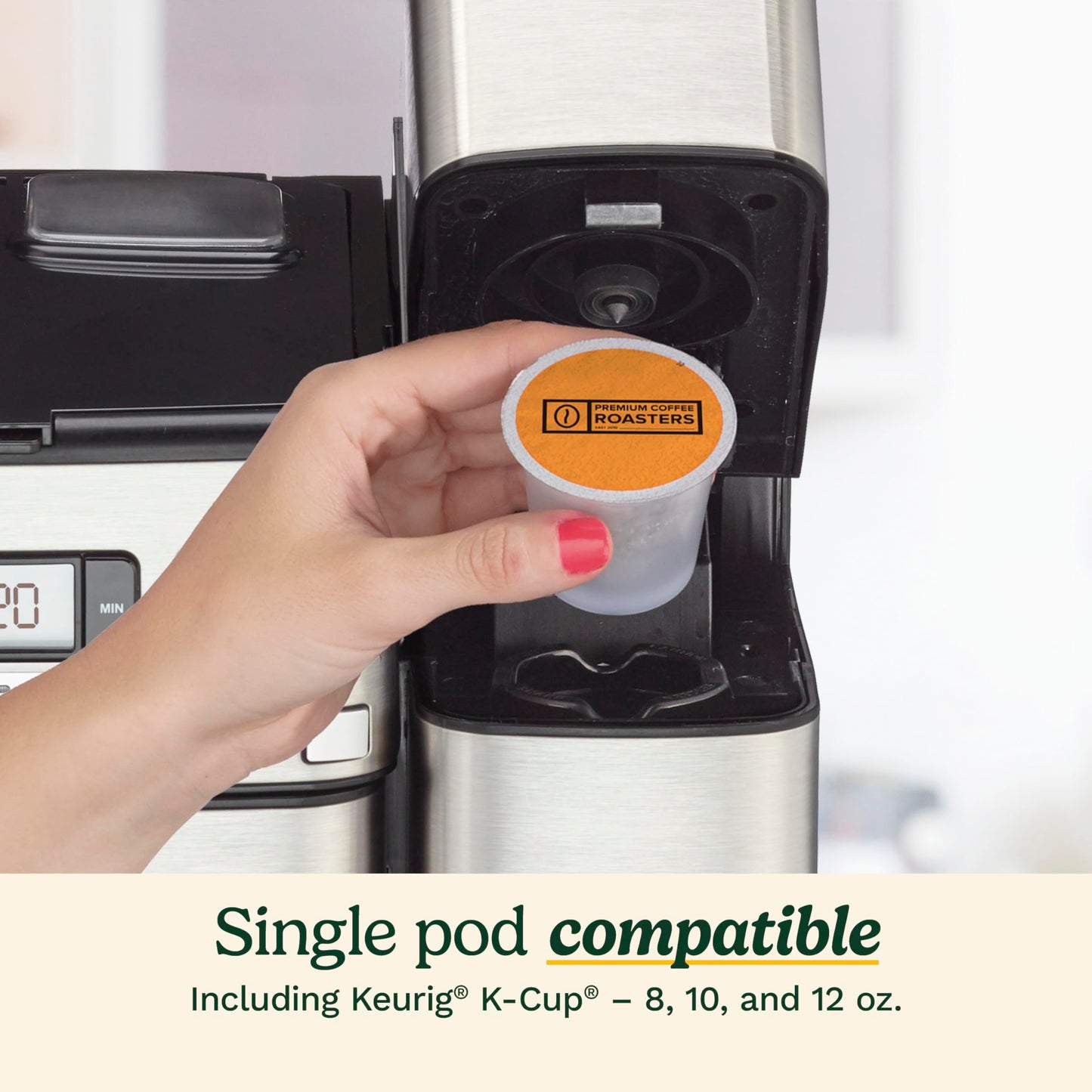 Cuisinart Coffee Center Grind and Brew Plus, Built-in Coffee Grinder, Coffeemaker and Single-Serve Brewer with 6oz, 8oz and 10oz Serving Size, Black/Silver, SS-GB1NAS