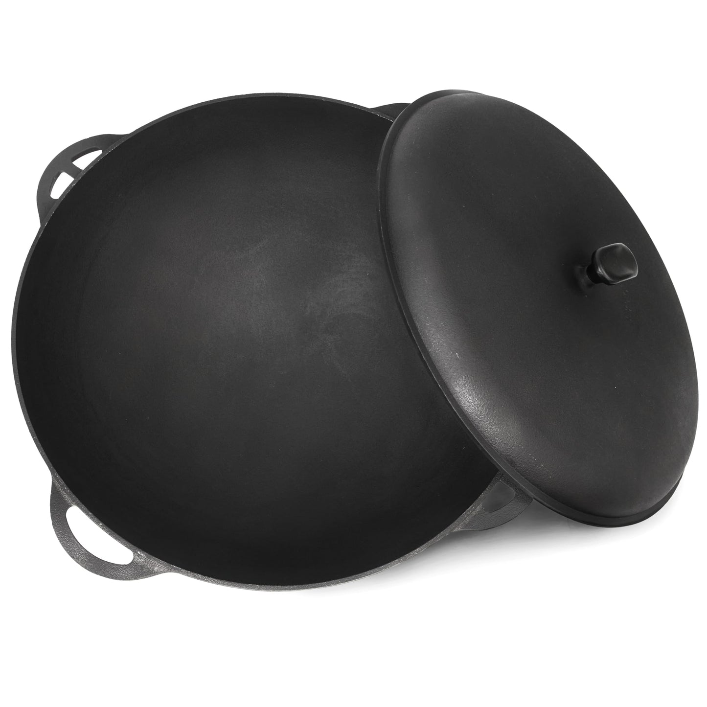 Dutch Oven Pot with Lid Syton 18 Quarts (17 L) - Camping Dutch Oven - Cast Iron Cookware Set - Uzbek Kazan Cast Iron – Premium Camping Cookware