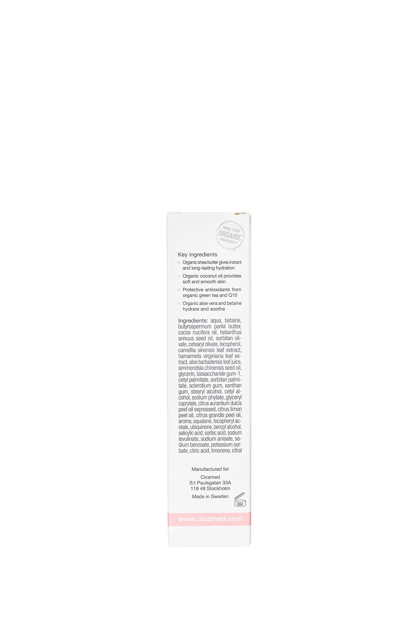 Cicamed Day Moisturizer, Anti-Aging Light Hydrating Cream, Organic Science