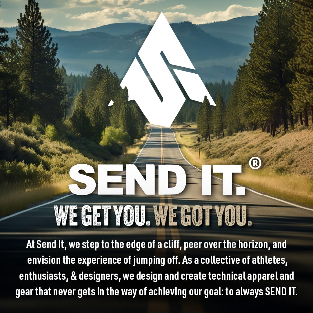 Send It. High Roller Tailgate Bike Pad V2 - Truck Accessories for Mountain Bikers, BMX Bikes, Ebikes & More (Mid Size)
