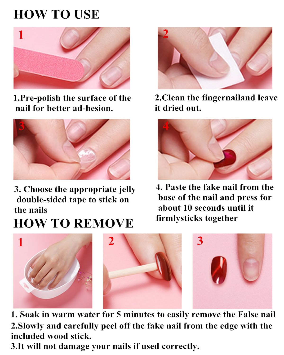 CAMILCY Press on Nails Handmade Nails Luxury Reusable Fake Nails For Girls long Coffin Armor Gradient Black RedDiamonds HandPainted Salon Loveful Design Acrylic GelUV Finished 3D Nails 10PCS (A008, M)