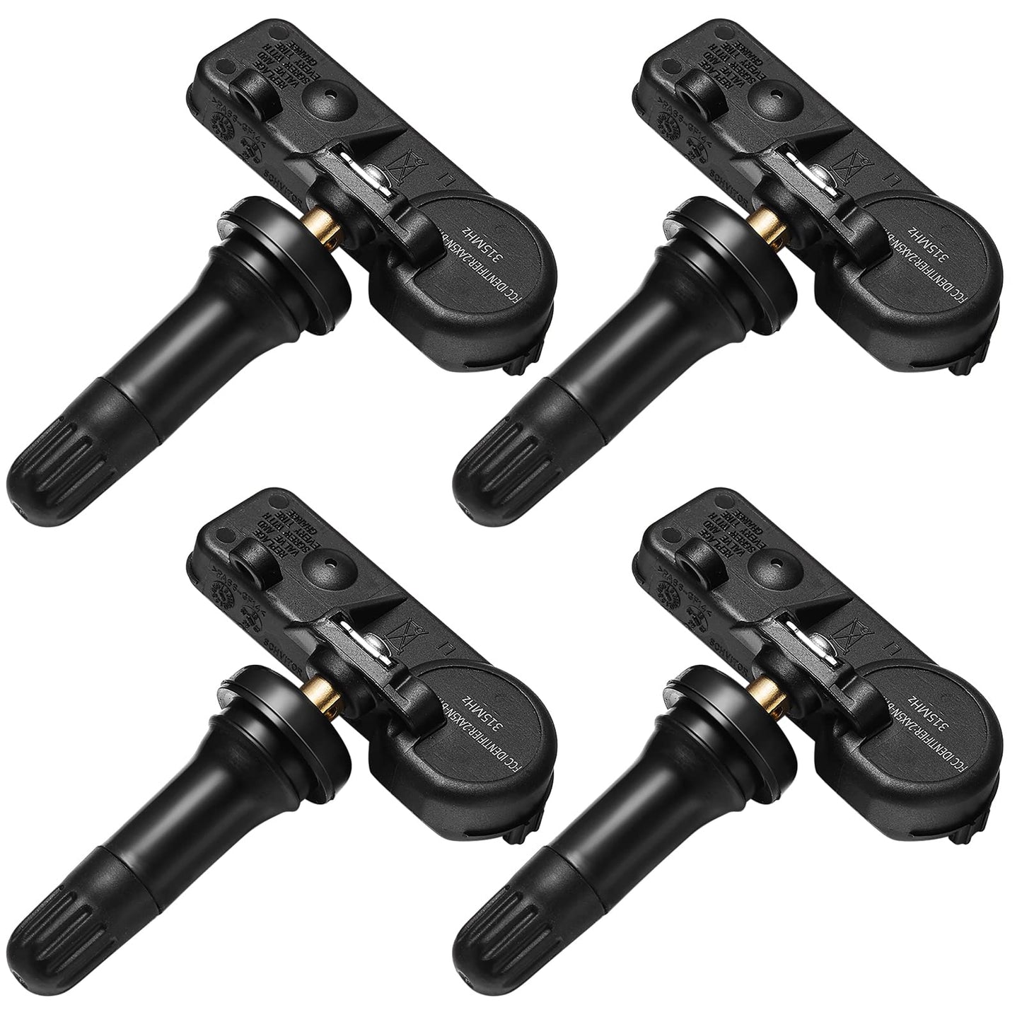 AULINK Tire Pressure Monitoring System(TPMS) Sensor for Chevy Aveo Camaro Cruze Equinox HHR Impala Malibu Silverado Traverse Tahoe Express, GMC Cadillac Buick (13586335 315MHZ TPMS)