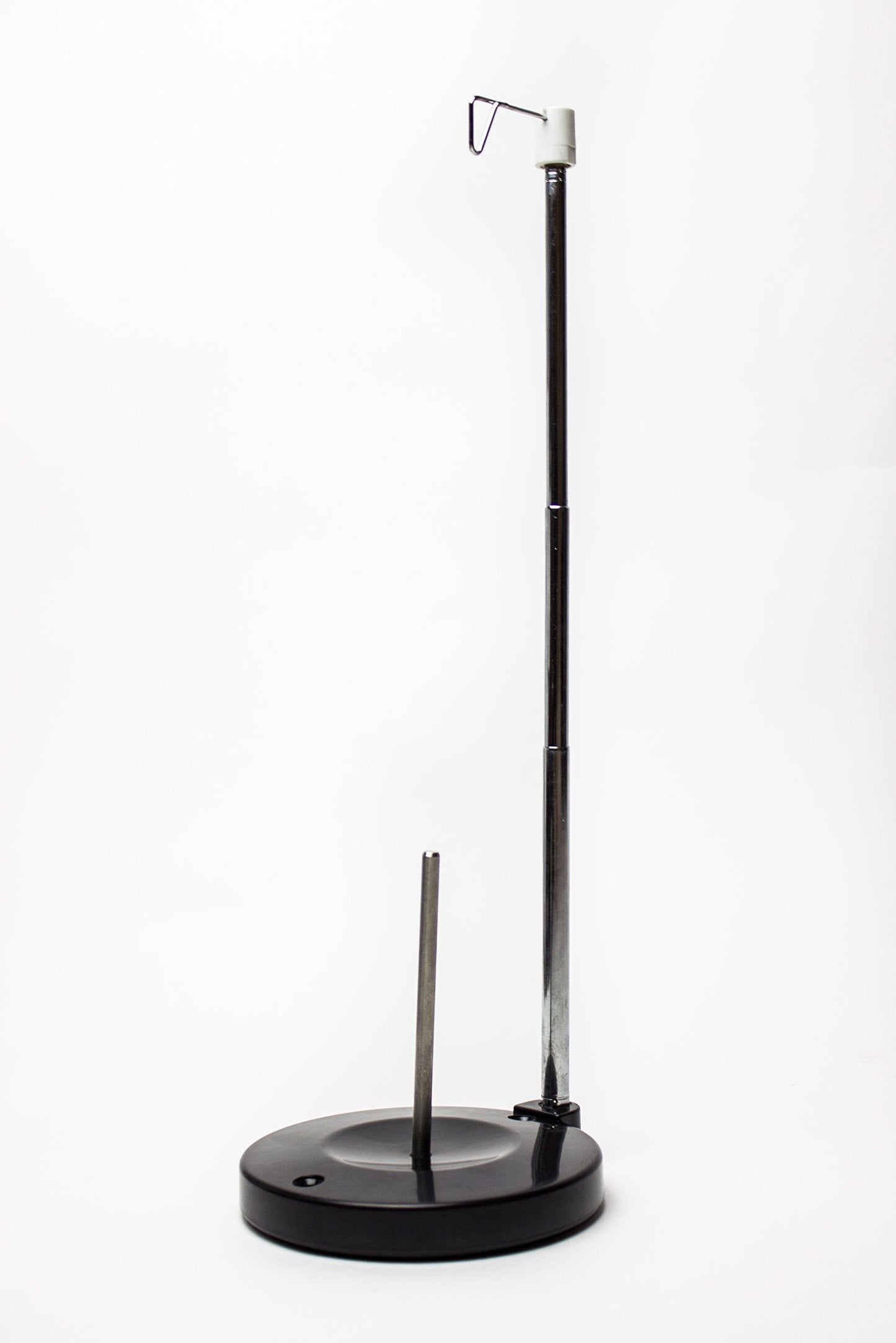 Embroidex Adjustable Single Thread Spool Holder – Stand alone Embroidery, Sewing or Quilting Thread Holder or Stand – Ensures Smoother Feed = Heavy Plastic Base