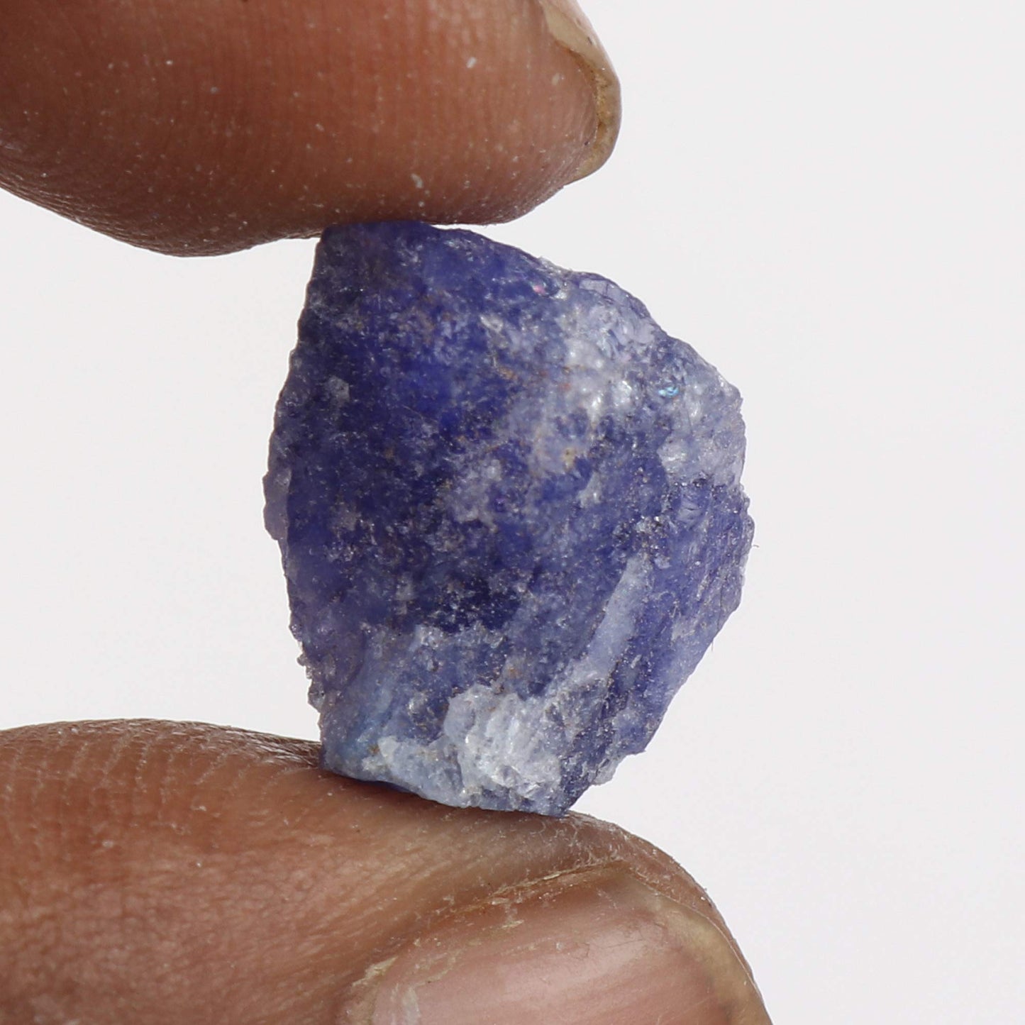GEMHUB Protection Blue Sapphire 10.50 Carats Natural Rough Sapphire Mineral Specimens, Sapphire for Jewelry Making