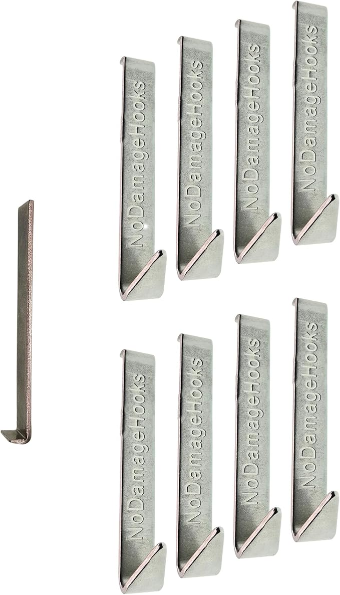 The Original for Fiber Cement Board siding ONLY! (8 Hooks and 1 Tool) - Invented, Patented and Made in the USA!