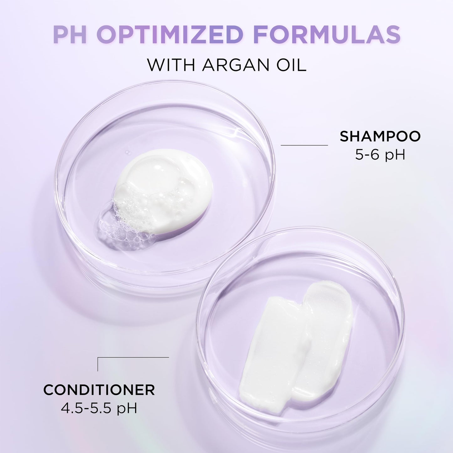 L'Oreal Paris Sulfate Free Glossing Conditioner, Intensifies Hair Shine & Smoothness, pH Balanced & Argan Oil Infused Vegan Hair Care, EverPure, 8.5 Fl Oz