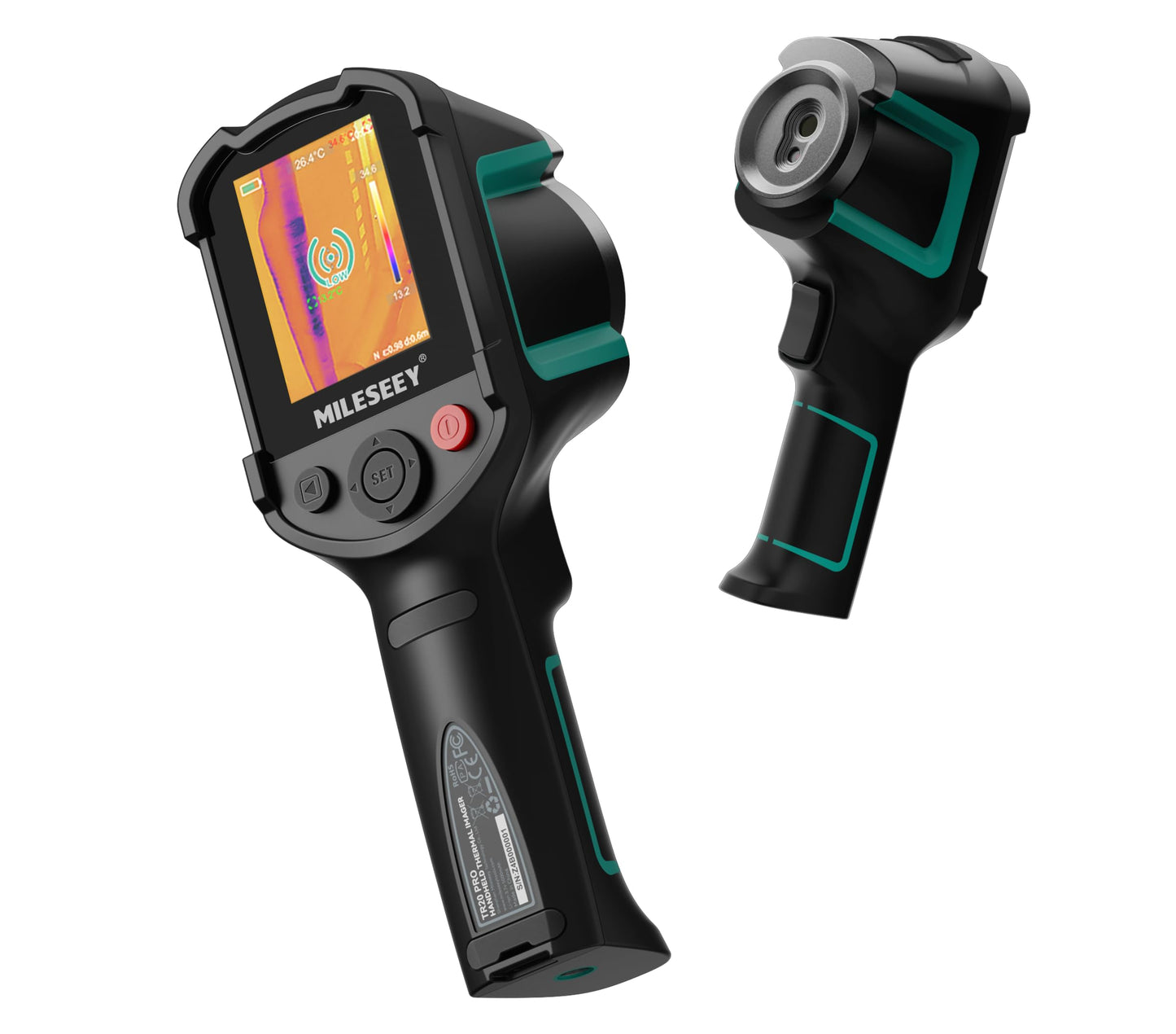 MiLESEEY TR20 Pro Thermal Imaging Camera, Handheld Infrared Imager with 320 x 240 Resolution, 50Hz Refresh Rate, Dual-Camera Handheld Infrared Thermal Imaging Camera Supporting PC Software Analysis