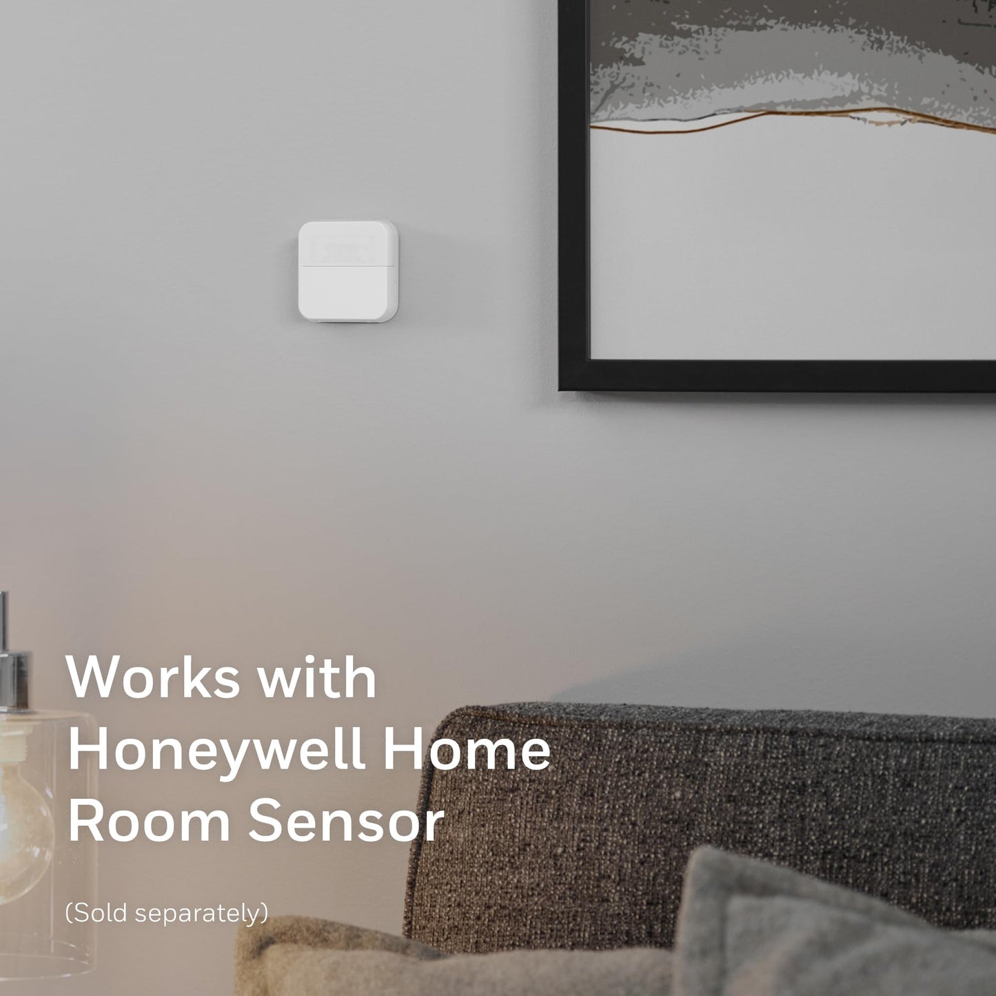 New Honeywell Home X8S WiFi Smart Thermostat with Video Doorbell Compatibility, IAQ Control, and Customizable Touchscreen Display, Black