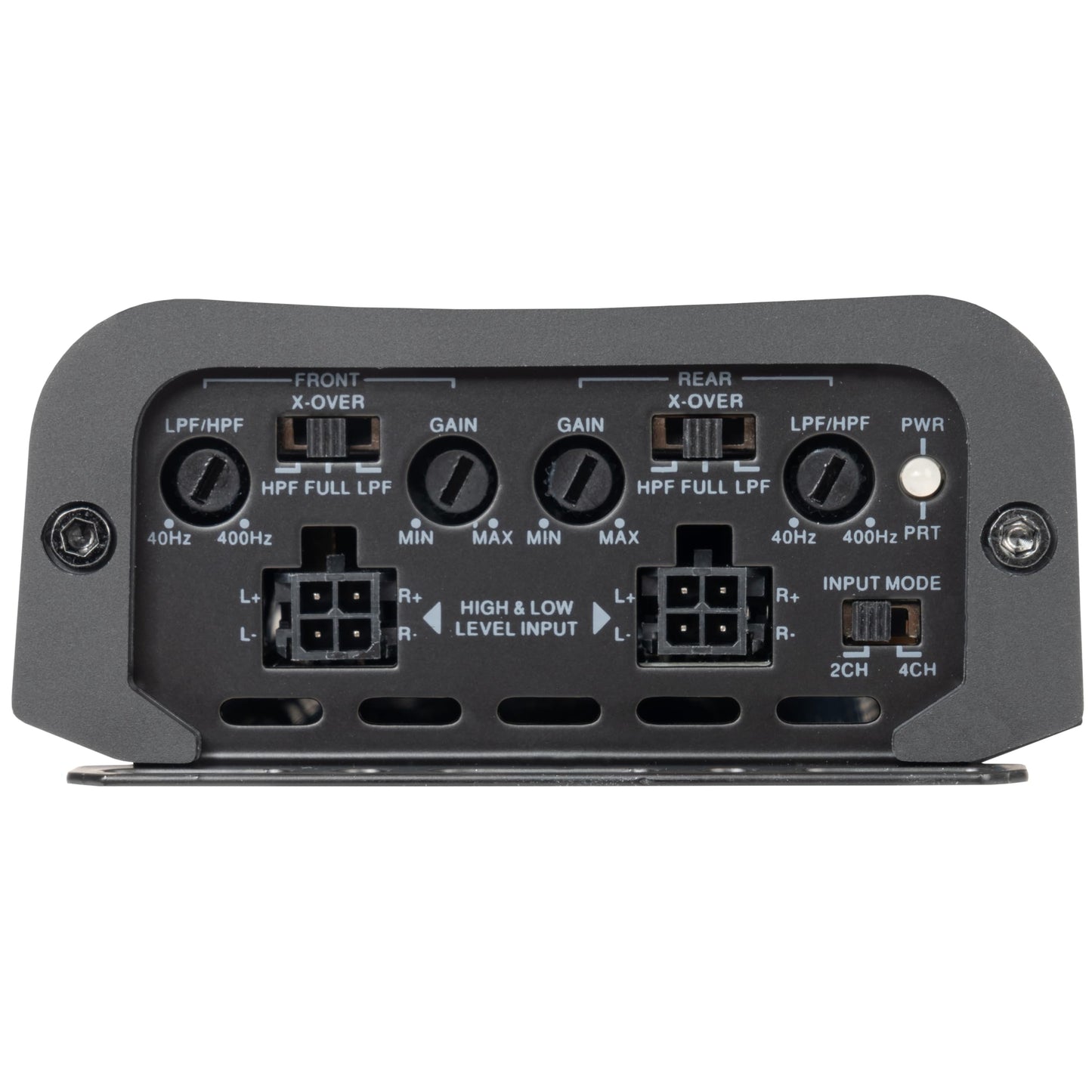 NVX VADM4 v2 Model 4-Channel Class D Amplifier 1000W Peak, 500W RMS, 2/4-ohm Stable, High/Low Pass X-Over, for Car/Truck/Marine/UTV/Motorcycle (VADM4v2)