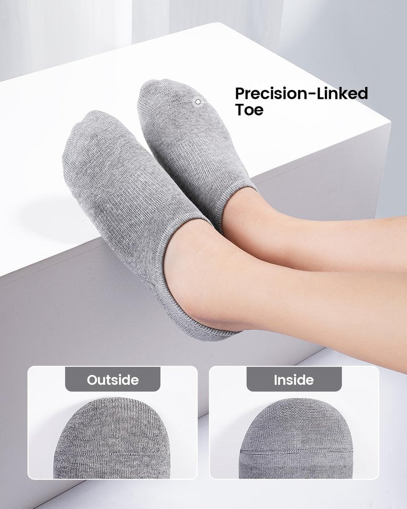 IDEGG Women and Men No Show Socks Low Cut Anti-slid Athletic Running Novelty Casual Invisible Liner Socks