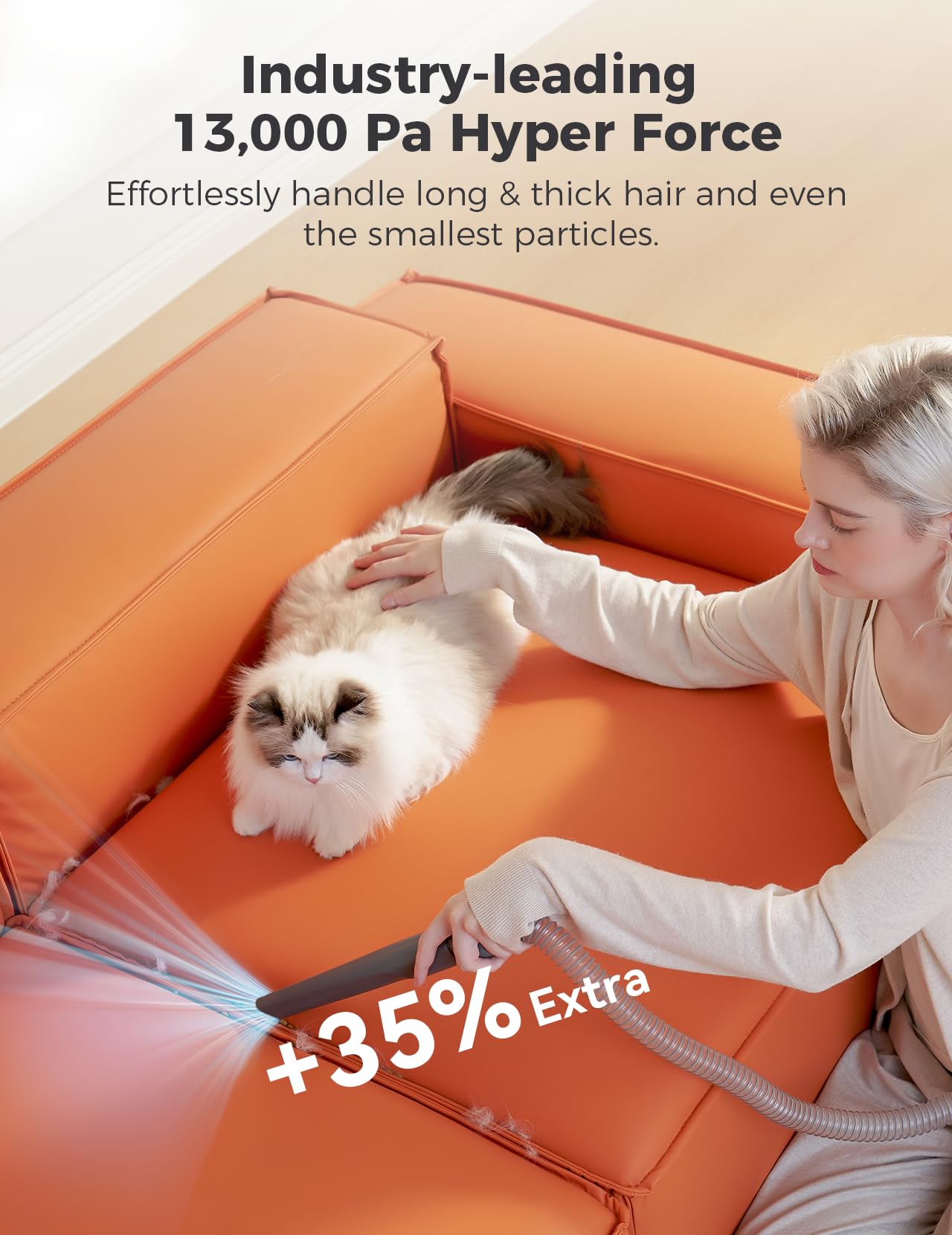 MomcozyPet Dog Grooming Kit, FurEase Dog Grooming Vacuum with Dog Clippers for Grooming, 13000Pa Powerful Dog Vacuum for Shedding Grooming with 5 Pet Grooming Tools