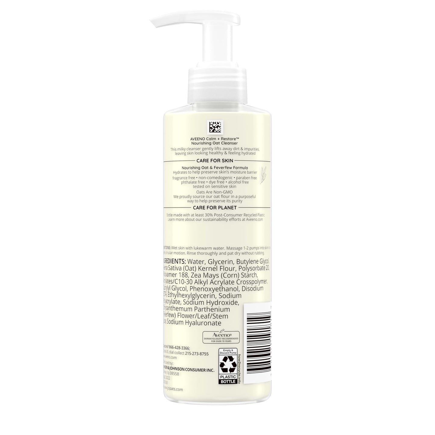 Aveeno Calm + Restore Nourishing Oat Cleanser