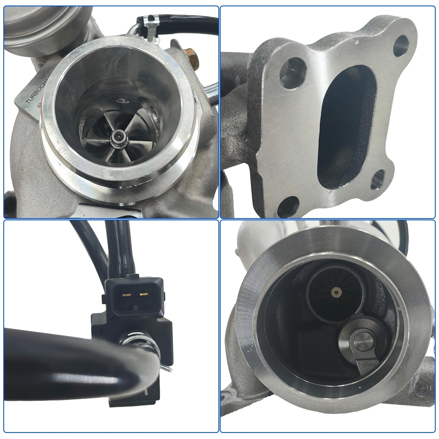 Turbocharger Turbo Kit – Direct Fit for 2016-2019 Chevy Cruze/Trax & Buick Encore 1.4L Replaces OEM 12685682, 12668293, 12668297, 667-206