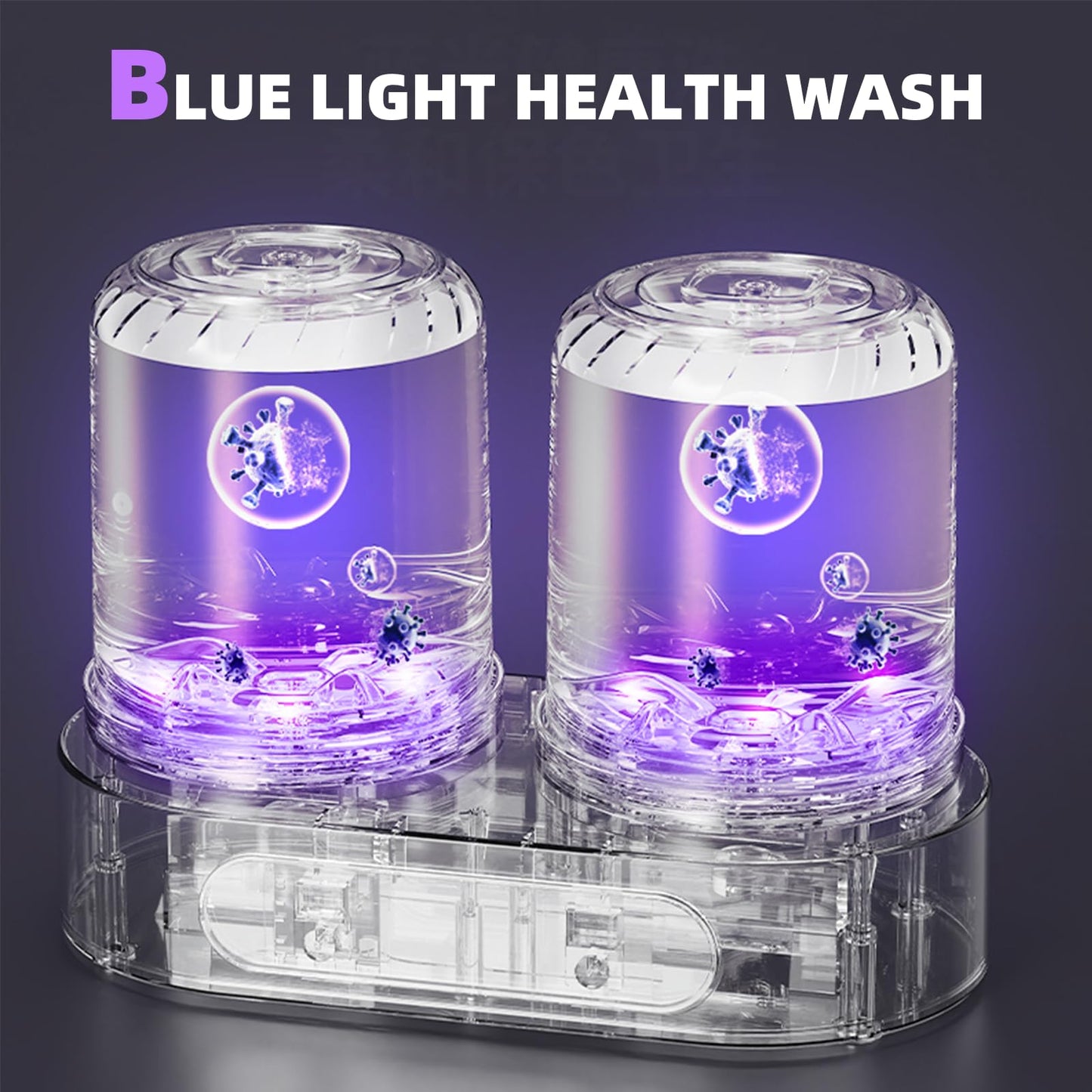 Underwear Washer, Mini Washing Machine 2L Portable Washer with Digital Timer Display for Socks, Saliva towels, Suitable for Apartments, Hotels, Travel and Gift (Single cup)