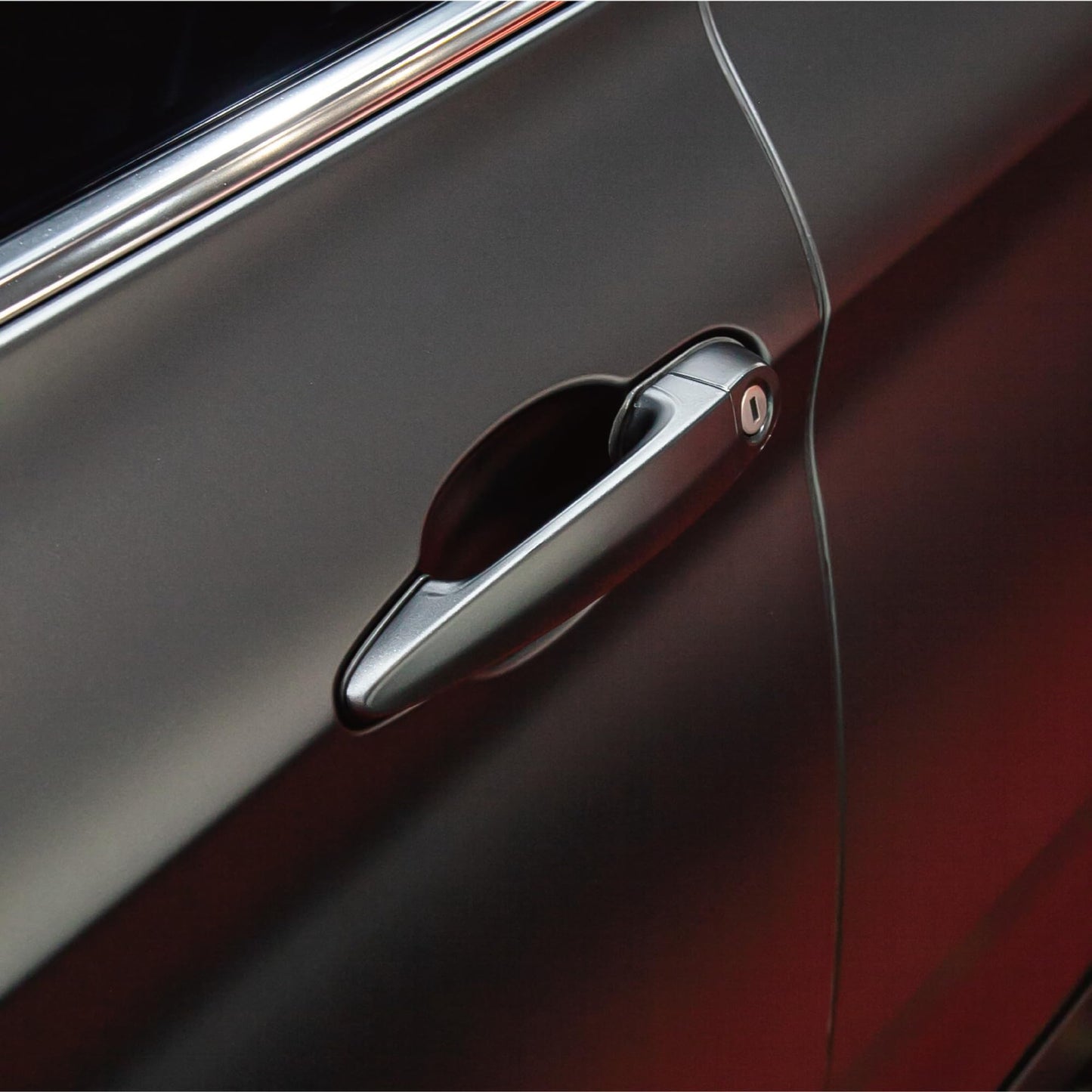 VViViD+ Matte Metallic Black Premium Vinyl Wrap (25ft x 5ft)