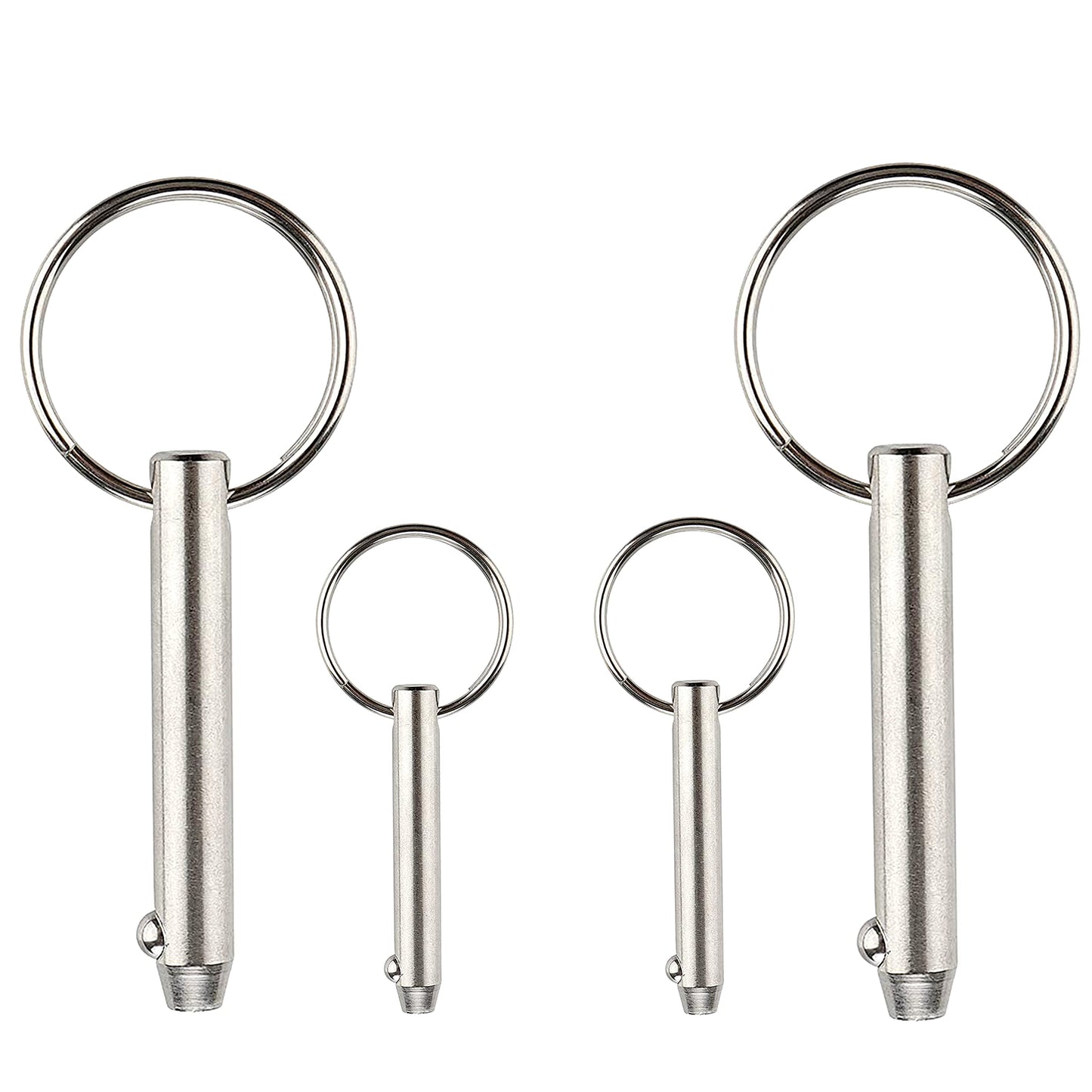 (4PCS 1/4" Quick Release Pin Set Replacement Total Gym Hitch Pins XLS XL Fit 2000 3000 Electra Pin"